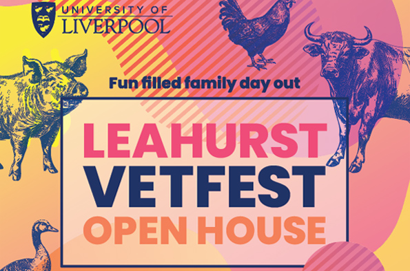 Leahurst Vetfest Open House Poster